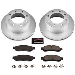 PowerStop Z17 Evolution Plus GEOMET Coated Brake Kits for 2007-2010 F-250 SUPER DUTY, F-350 SUPER DUTY - CRK1798