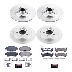 PowerStop Z17 Evolution Plus GEOMET Coated Brake Kits for 1995-2001 EXPLORER, 1997-2001 MOUNTAINEER, 1998-2002 RANGER - CRK1855