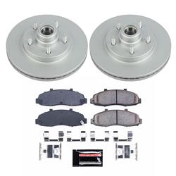 PowerStop Z17 Evolution Plus GEOMET Coated Brake Kits for 1997-2000 F-150 - CRK1863