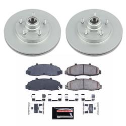 PowerStop Z17 Evolution Plus GEOMET Coated Brake Kits for 1997-2000 F-150 - CRK1865