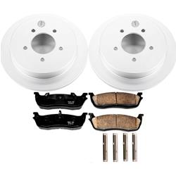 PowerStop Z17 Evolution Plus GEOMET Coated Brake Kits for 1997-2000 EXPEDITION, 1999-2000 F-150, 1998-2000 NAVIGATOR - CRK1872
