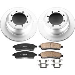 PowerStop Z17 Evolution Plus GEOMET Coated Brake Kits for 1999-2004 F-350 SUPER DUTY - CRK1889
