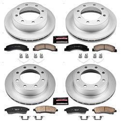 PowerStop Z17 Evolution Plus GEOMET Coated Brake Kits for 1999-2004 F-350 SUPER DUTY, F-250 SUPER DUTY, 2000-2005 EXCURSION - CRK1906