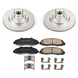 PowerStop Z17 Evolution Plus GEOMET Coated Brake Kits for 2002 BLACKWOOD, 2000-2003 F-150, 2004 F-150 HERITAGE - CRK1914