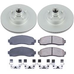 PowerStop Z17 Evolution Plus GEOMET Coated Brake Kits for 2001-2003 EXPLORER SPORT, 2001-2005 EXPLORER SPORT TRAC - CRK1920