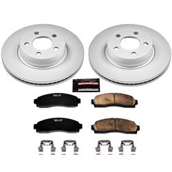 PowerStop Z17 Evolution Plus GEOMET Coated Brake Kits CRK1923