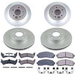 PowerStop Z17 Evolution Plus GEOMET Coated Brake Kits for 2003 EXPLORER SPORT - CRK1924