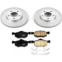 PowerStop Z17 Evolution Plus GEOMET Coated Brake Kits for 2001-2007 ESCAPE, 2005-2007 MARINER, 2001-2006 TRIBUTE - CRK1930
