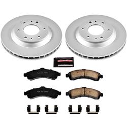 PowerStop Z17 Evolution Plus GEOMET Coated Brake Kits CRK2057