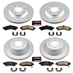PowerStop Z17 Evolution Plus GEOMET Coated Brake Kits CRK2058