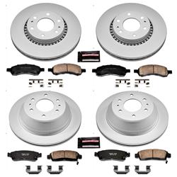 PowerStop Z17 Evolution Plus GEOMET Coated Brake Kits CRK2060