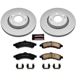 PowerStop Z17 Evolution Plus GEOMET Coated Brake Kits CRK2061