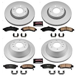 PowerStop Z17 Evolution Plus GEOMET Coated Brake Kits CRK2062