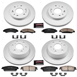 PowerStop Z17 Evolution Plus GEOMET Coated Brake Kits CRK2068