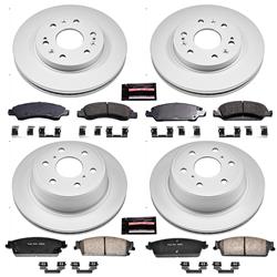 PowerStop Z17 Evolution Plus GEOMET Coated Brake Kits CRK2070