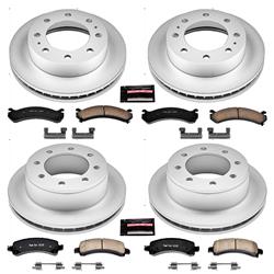 PowerStop Z17 Evolution Plus GEOMET Coated Brake Kits for 2003-2016 EXPRESS 3500, SAVANA 3500 - CRK2074