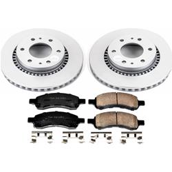 PowerStop Z17 Evolution Plus GEOMET Coated Brake Kits CRK2084