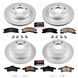 PowerStop Z17 Evolution Plus GEOMET Coated Brake Kits for 1999-2004 GRAND CHEROKEE - CRK2150