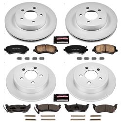 PowerStop Z17 Evolution Plus GEOMET Coated Brake Kits for 2003-2007 LIBERTY - CRK2162
