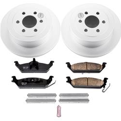 PowerStop Z17 Evolution Plus GEOMET Coated Brake Kits for 2003-2004 DAKOTA - CRK2192