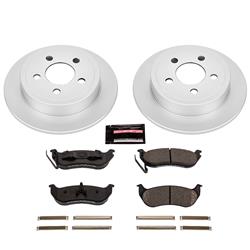 PowerStop Z17 Evolution Plus GEOMET Coated Brake Kits for 2003-2007 LIBERTY, 2003-2006 WRANGLER - CRK2197
