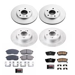 PowerStop Z17 Evolution Plus GEOMET Coated Brake Kits for 2000-2001 I30 - CRK2281