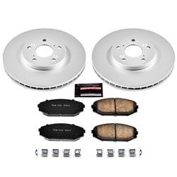 PowerStop Z17 Evolution Plus GEOMET Coated Brake Kits for 2001-2002 MDX, 1999-2004 ODYSSEY - CRK2299
