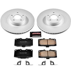 PowerStop Z17 Evolution Plus GEOMET Coated Brake Kits for 2006-2007 IMPREZA - CRK2367