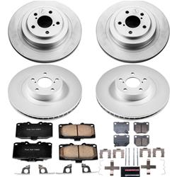 PowerStop Z17 Evolution Plus GEOMET Coated Brake Kits for 2006-2007 IMPREZA - CRK2368