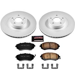PowerStop Z17 Evolution Plus GEOMET Coated Brake Kits CRK2373