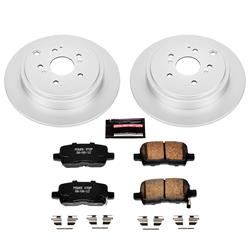 PowerStop Z17 Evolution Plus GEOMET Coated Brake Kits for 2001-2006 MDX, 2003-2008 PILOT - CRK2382