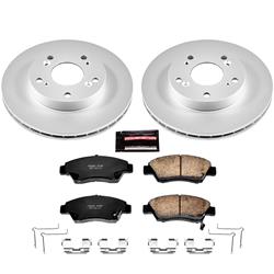 PowerStop Z17 Evolution Plus GEOMET Coated Brake Kits for 2006-2011 CIVIC - CRK2389