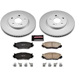 PowerStop Z17 Evolution Plus GEOMET Coated Brake Kits for 2006-2015 IS250 - CRK2406