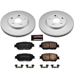 PowerStop Z17 Evolution Plus GEOMET Coated Brake Kits for 2002-2004 CAMRY - CRK2414