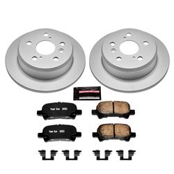 PowerStop Z17 Evolution Plus GEOMET Coated Brake Kits for 2005-2007 AVALON, 2002-2006 CAMRY, 2004-2008 SOLARA - CRK2417