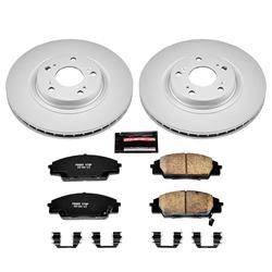 PowerStop Z17 Evolution Plus GEOMET Coated Brake Kits for 2006-2011 CIVIC, 2002-2006 RSX - CRK2439