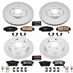 PowerStop Z17 Evolution Plus GEOMET Coated Brake Kits for 2002-2006 RSX - CRK2441
