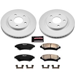 PowerStop Z17 Evolution Plus GEOMET Coated Brake Kits CRK2553