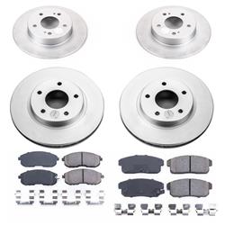 PowerStop Z17 Evolution Plus GEOMET Coated Brake Kits for 2001 I30 - CRK2703