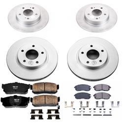 PowerStop Z17 Evolution Plus GEOMET Coated Brake Kits for 1999-2001 MAXIMA - CRK2704