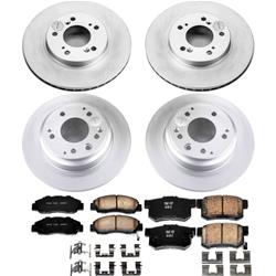PowerStop Z17 Evolution Plus GEOMET Coated Brake Kits for 1991-1995 LEGEND - CRK2717