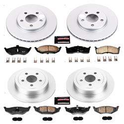 PowerStop Z17 Evolution Plus GEOMET Coated Brake Kits for 2000-2005 NEON - CRK2734