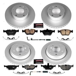 PowerStop Z23 Evolution Sport GEOMET Coated Brake Kits for 2001-2003 525I, 1997-2000 528I - CRK2746