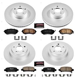 PowerStop Z17 Evolution Plus GEOMET Coated Brake Kits for 2004-2006 BAJA - CRK2748