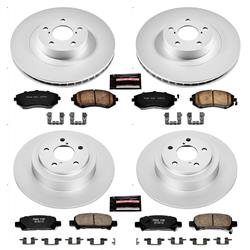 PowerStop Z17 Evolution Plus GEOMET Coated Brake Kits for 2002-2004 OUTBACK, LEGACY, 2003-2006 BAJA - CRK2751