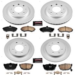 PowerStop Z17 Evolution Plus GEOMET Coated Brake Kits for 2002-2005 ELANTRA - CRK2779