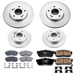 PowerStop Z17 Evolution Plus GEOMET Coated Brake Kits for 1989-1994 MAXIMA - CRK2780