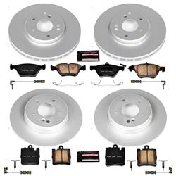 PowerStop Z23 Evolution Sport GEOMET Coated Brake Kits for 2001-2002 E430 - CRK2790
