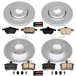 PowerStop Z23 Evolution Sport GEOMET Coated Brake Kits for 1996-1998 A4 QUATTRO - CRK2799