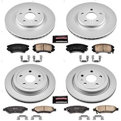 PowerStop Z17 Evolution Plus GEOMET Coated Brake Kits for 2010-2015 CAMARO - CRK2816